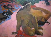 Paul Gauguin What, are you Jealous oil on canvas